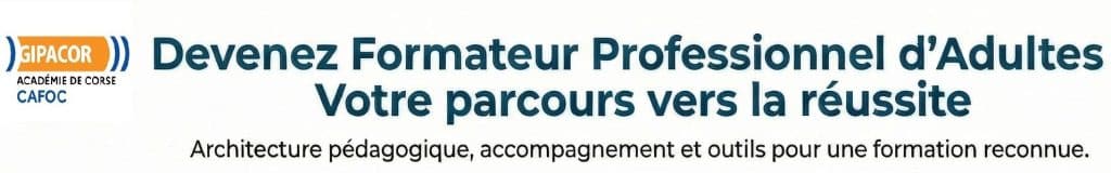 Devenir Formateur Professionnel d'adultes